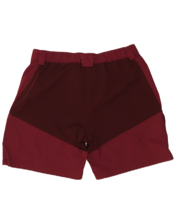FORCLAZ Damen Cargo-Shorts, Größe L, W34, Kastanienbraun, Polyamid