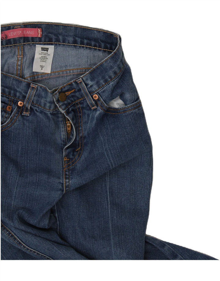 LEVI'S Womens Tapered Jeans US 4 Small W27 L24 Blue Cotton Vintage Levi's and Second-Hand Levi's from Messina Hembry 