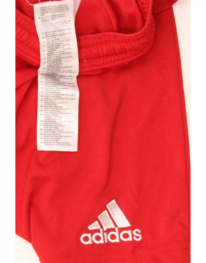Adidas Herren Sportshorts Großes rotes Polyester