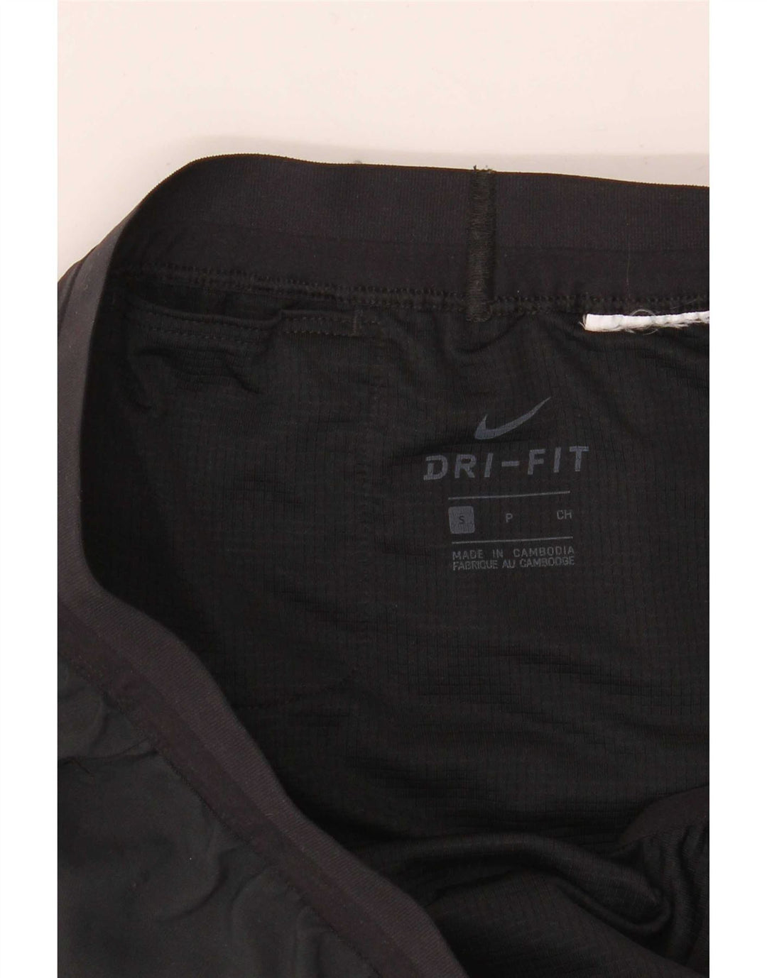Nike Damen Dri Fit Sport Shorts UK 10 Small Schwarz