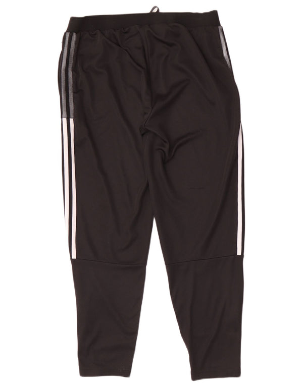 Adidas Damen Trainingshose UK 16/18 Large Schwarz Polyester