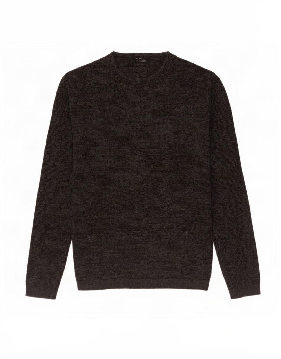 Zara Herren-Pullover mit Rundhalsausschnitt, Größe S, Grau