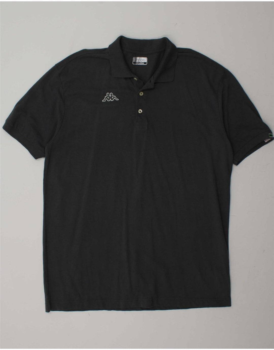 KAPPA Mens Polo Shirt 3XL Grey Cotton