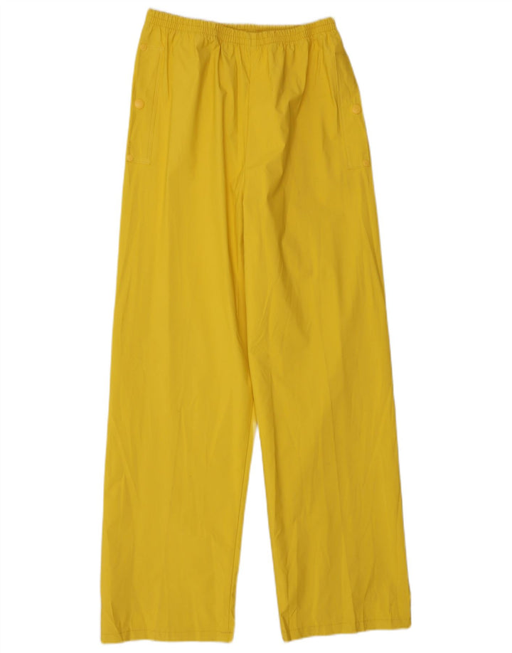 COLUMBIA Boys Tracksuit Trousers 11-12 Years Large Yellow