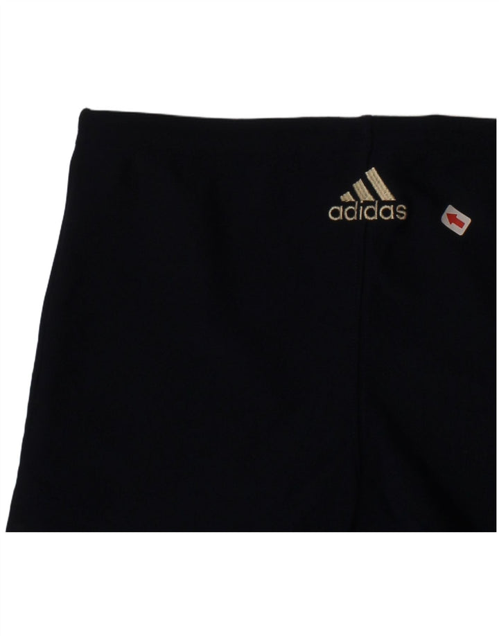 Adidas Badeshorts für Jungen, 7–8 Jahre, Marineblau, Polyester