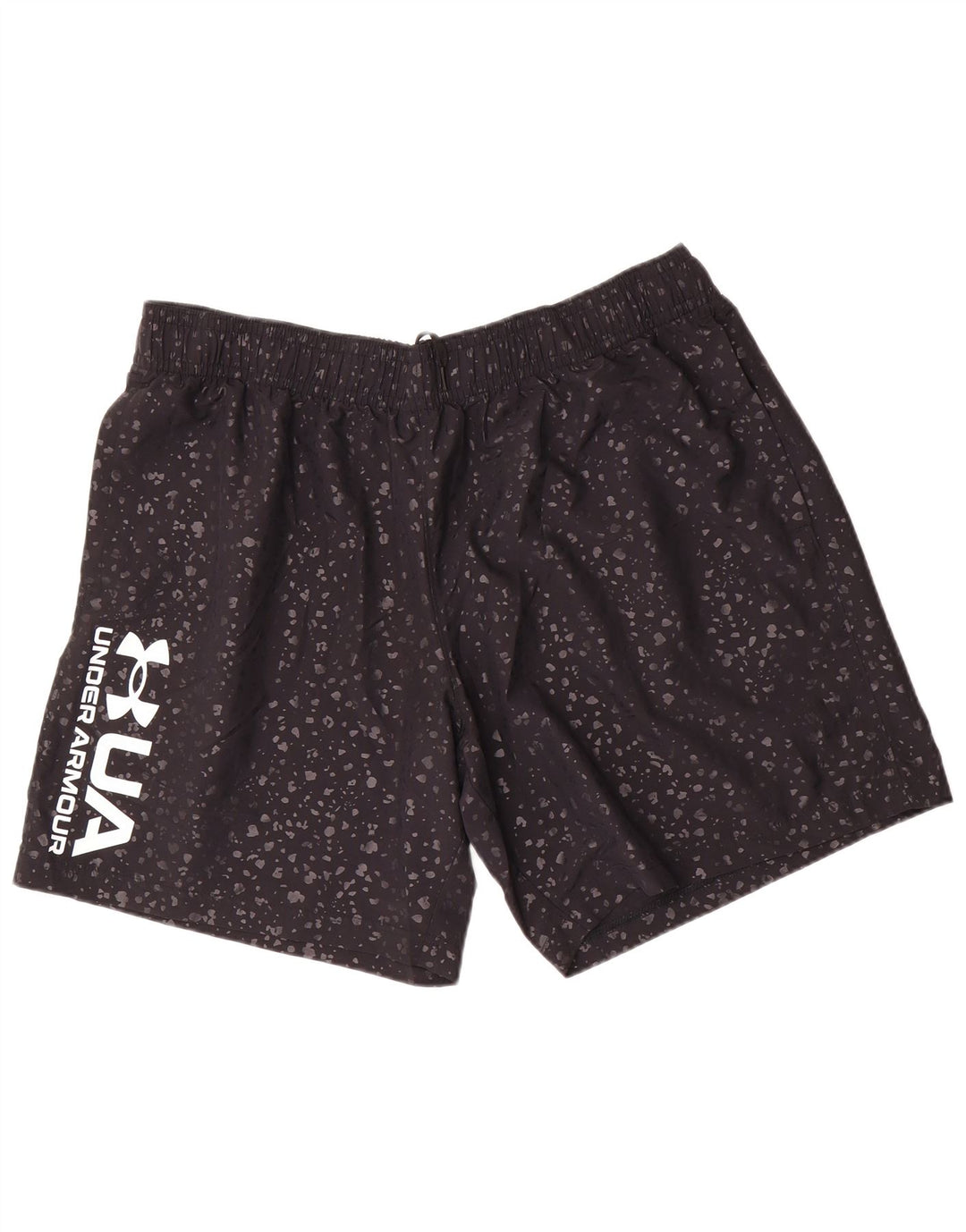 Under Armour Herren Graphic Sport Shorts 2XL Schwarz geflecktes Polyester