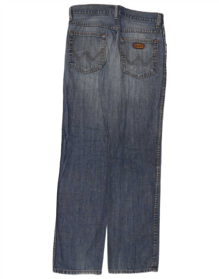 Wrangler Herren-Jeans mit normaler Passform, gerade Passform, W32, L32, Blau, Baumwolle