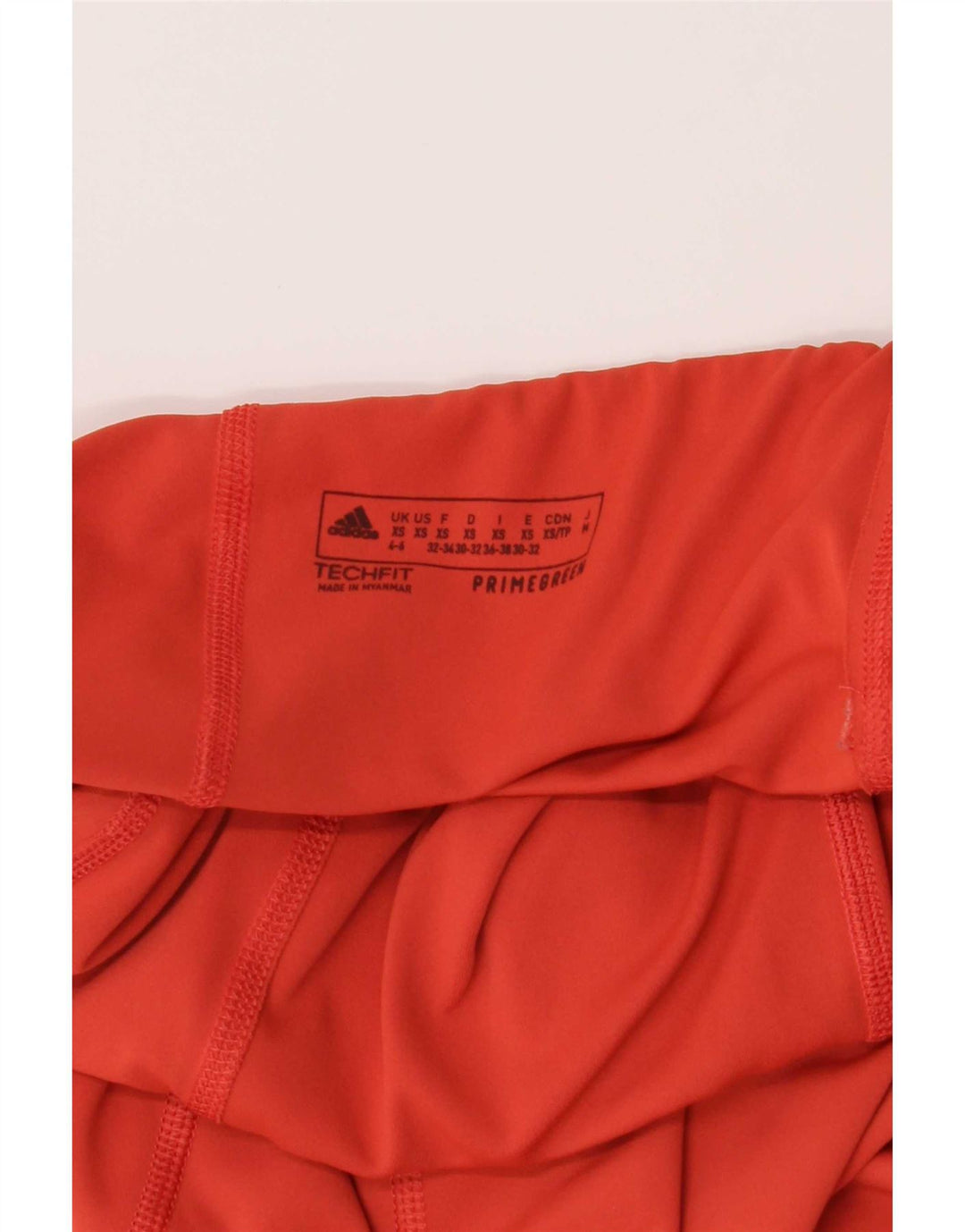 Adidas Damen Graphic Leggings UK 4/6 XS Rot Polyester