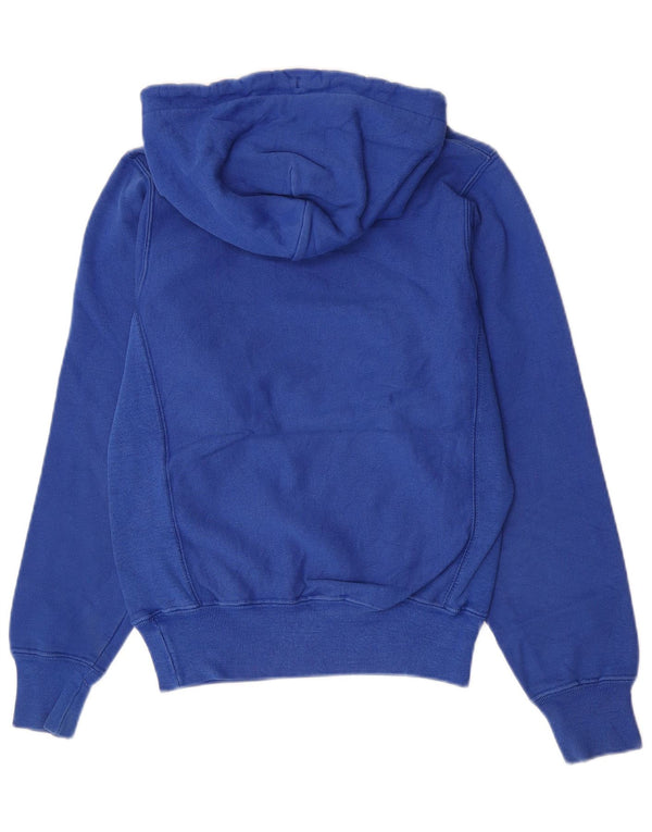 Champion Mens Reverse Weave Hoodie Jumper XS Blue