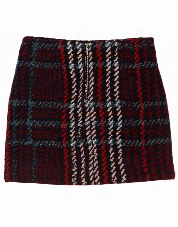 Marks & Spencer Damen Minirock UK 16 Large W34 Mehrfarbig kariert