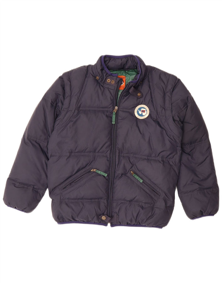 NAPAPIJRI Boys Padded Jacket 13-14 Years Navy Blue Polyamide