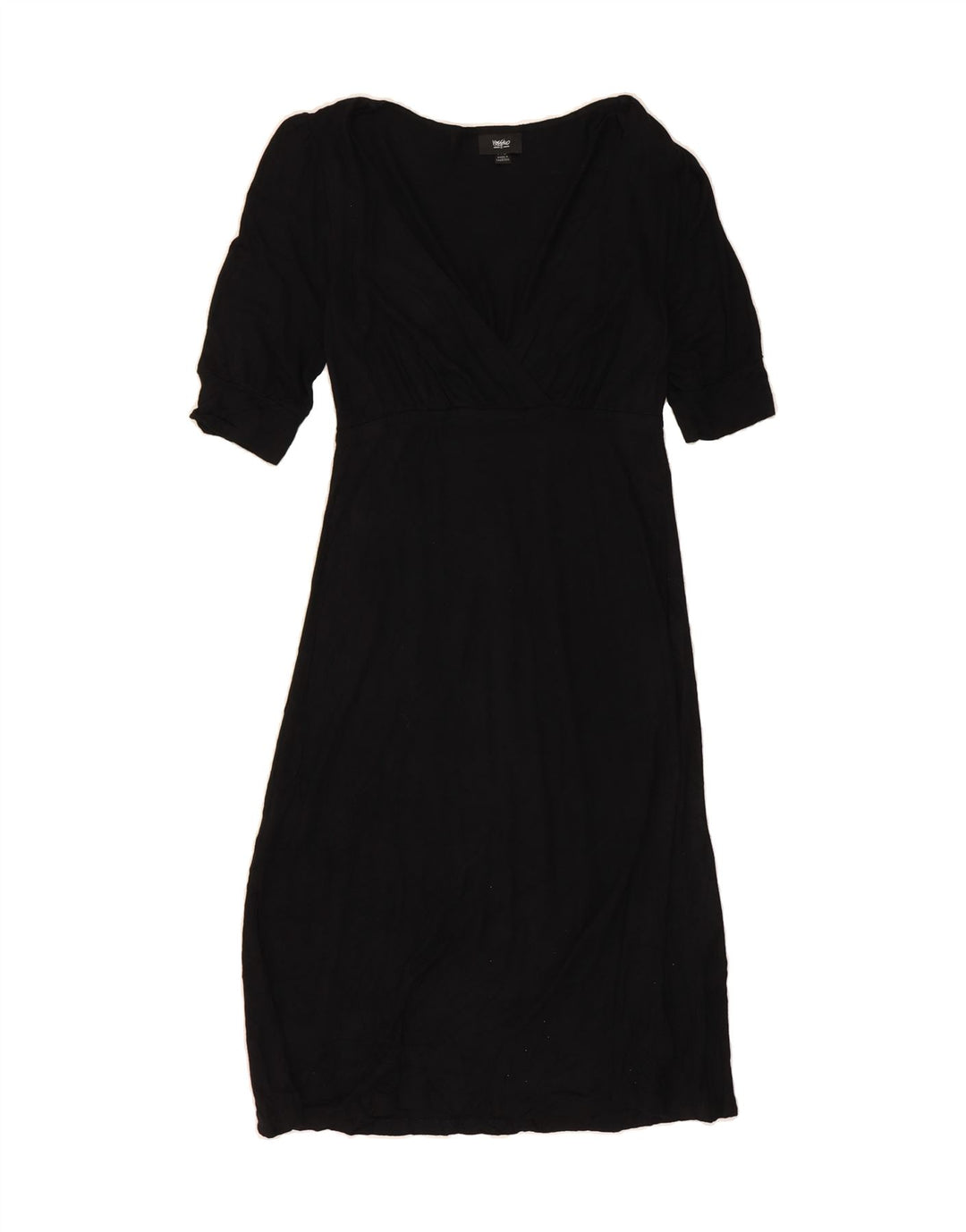 MOSSIMO Womens A-Line Dress UK 4 XS Black Rayon Vintage Mossimo and Second-Hand Mossimo from Messina Hembry 