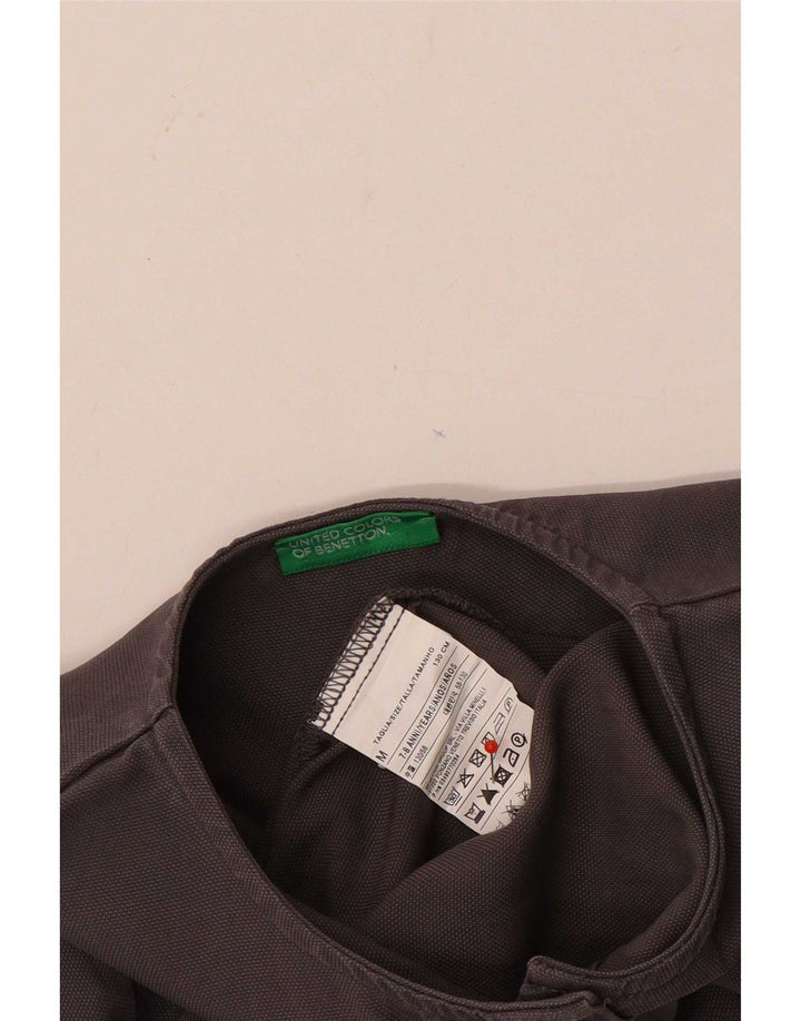 Benetton Mädchen-Overall, 7–8 Jahre, mittelgraues Lyocell