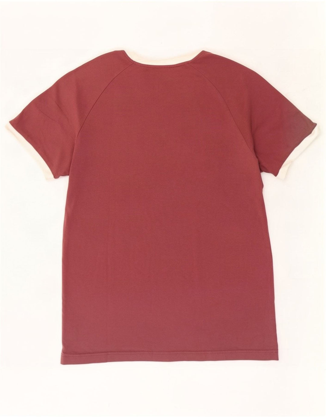 Adidas Herren T-Shirt Top Medium Burgund Baumwolle