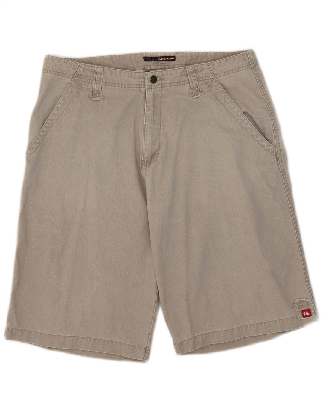 Quiksilver Herren-Chinoshorts mit Grafik, W35, Größe L, Beige