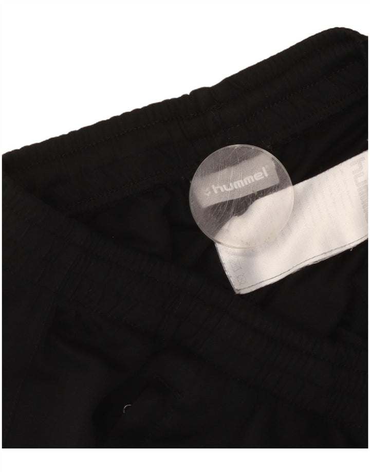 Hummel Herren-Trainingshose, groß, aus schwarzem Polyester