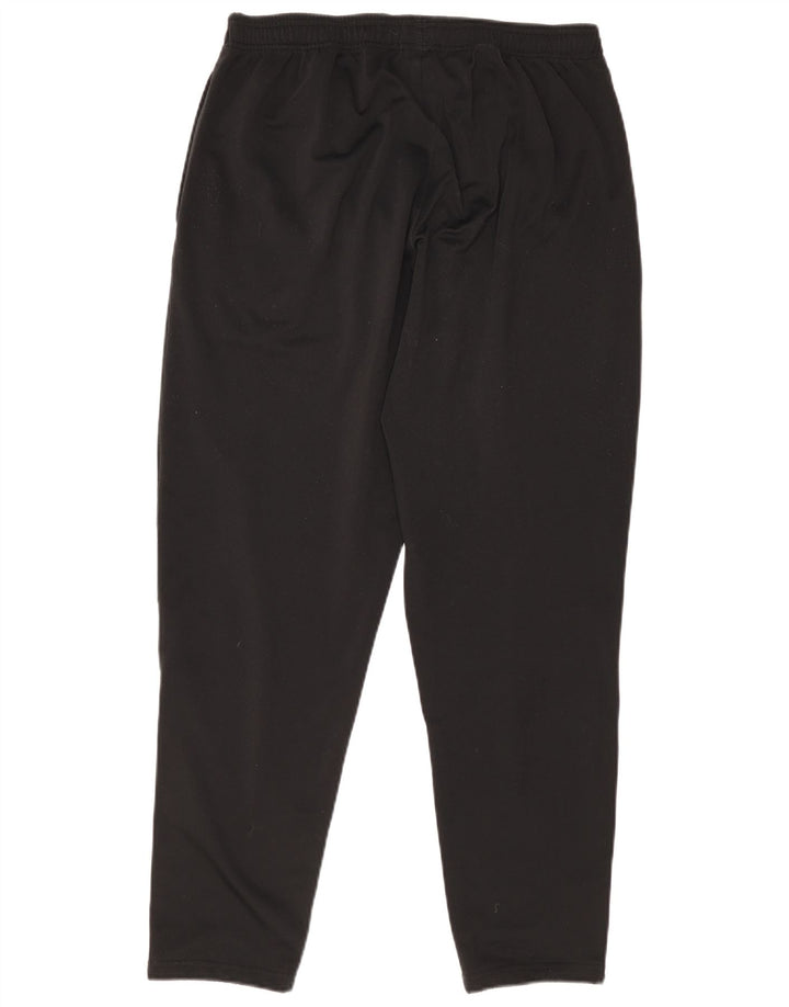 Adidas Herren-Trainingshose, groß, aus schwarzem Polyester