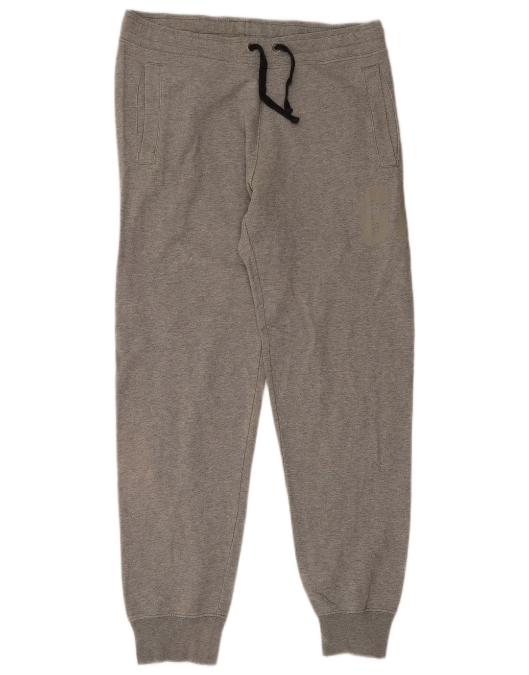 Gap Herren-Trainingshose mit Grafik, Jogginghose, Größe S, Grau, Baumwolle