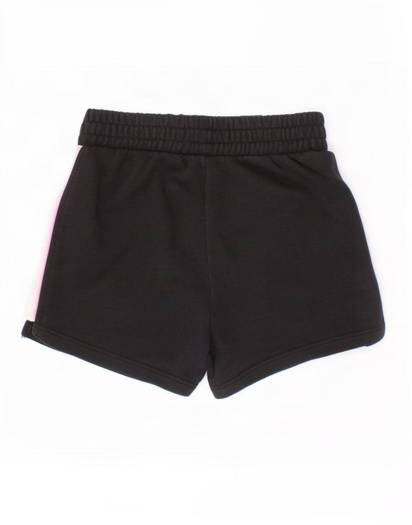 Puma Mädchen-Sportshorts, 4–5 Jahre, Schwarz, Farbblock