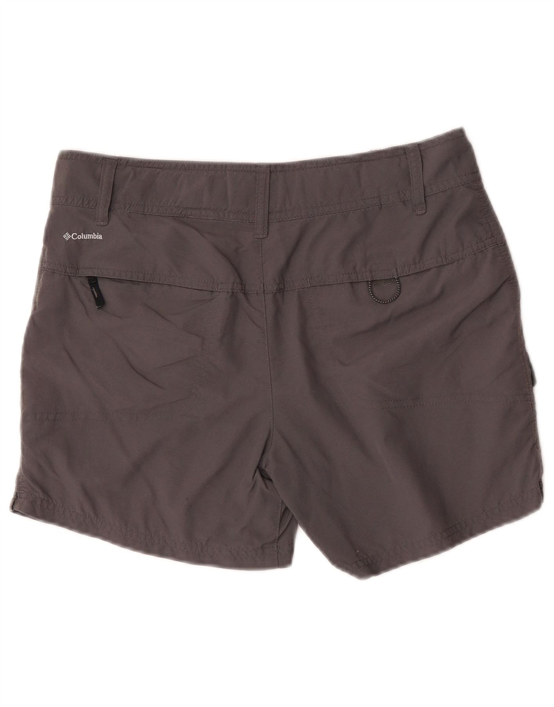 Columbia Damen Cargo-Shorts EU 36 Small W28 Graues Nylon