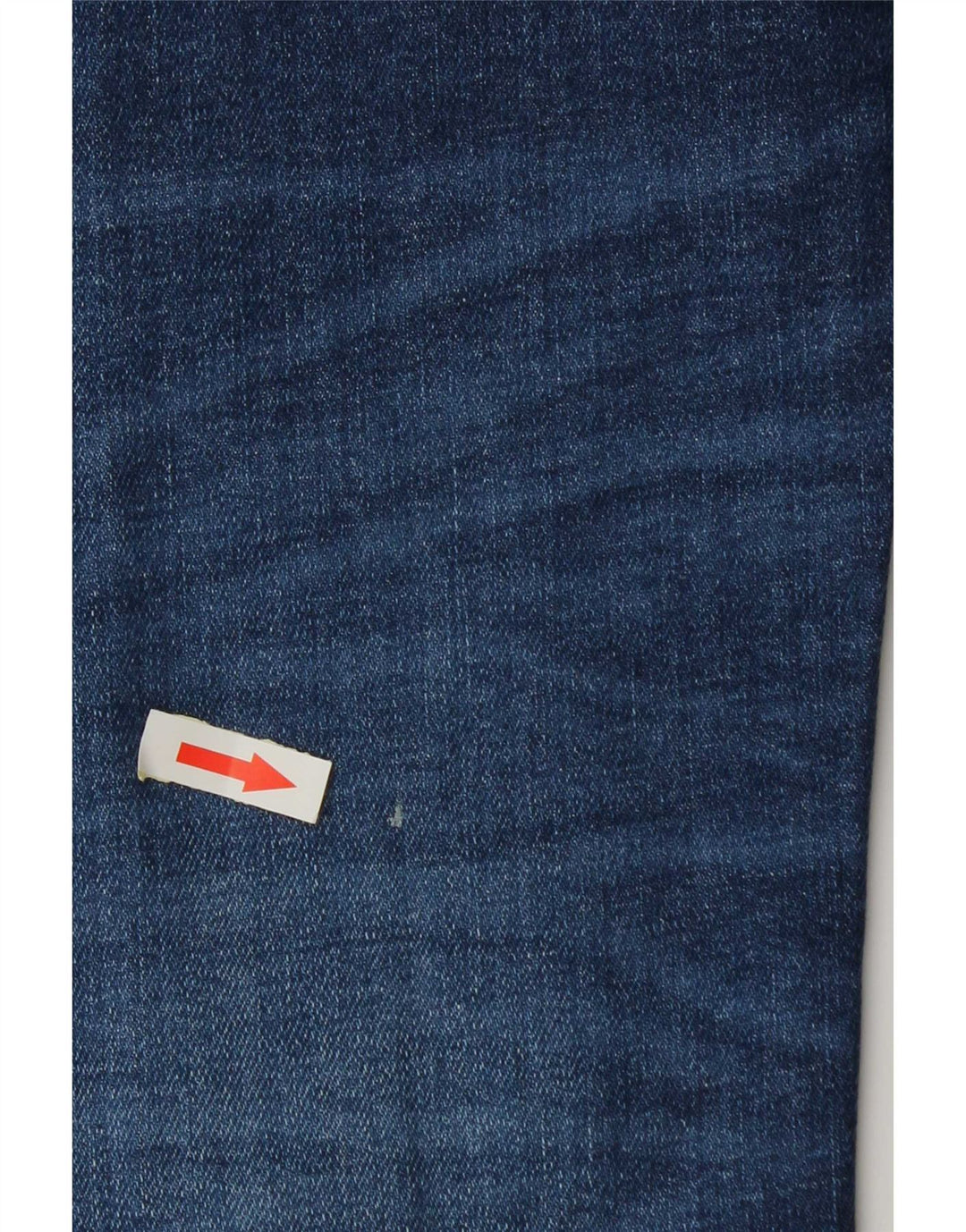 Calvin Klein Herren Straight Jeans W31 L27 Blaue Baumwolle