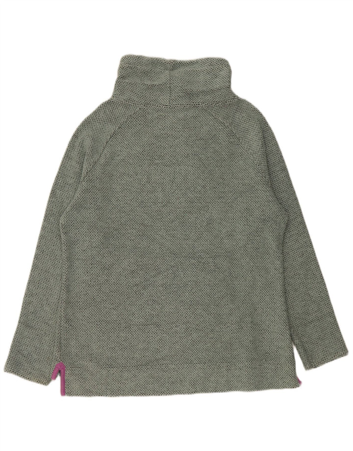 Weird Fish Damen Sweatshirt Pullover UK 16 Large Grüne Baumwolle