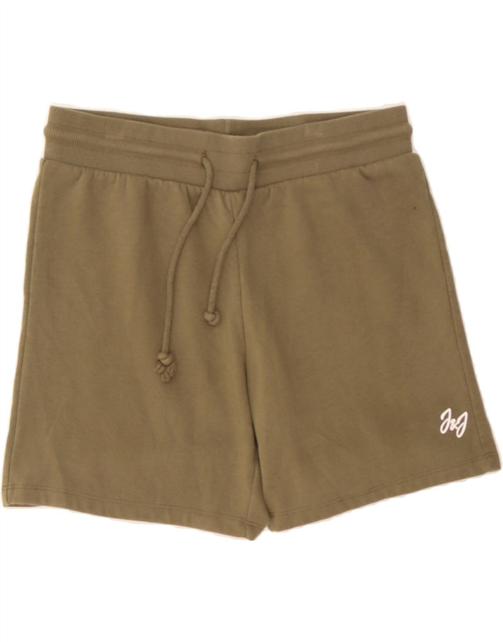 JACK & JONES Mens Sport Shorts Medium  Khaki Cotton Vintage Jack & Jones and Second-Hand Jack & Jones from Messina Hembry 