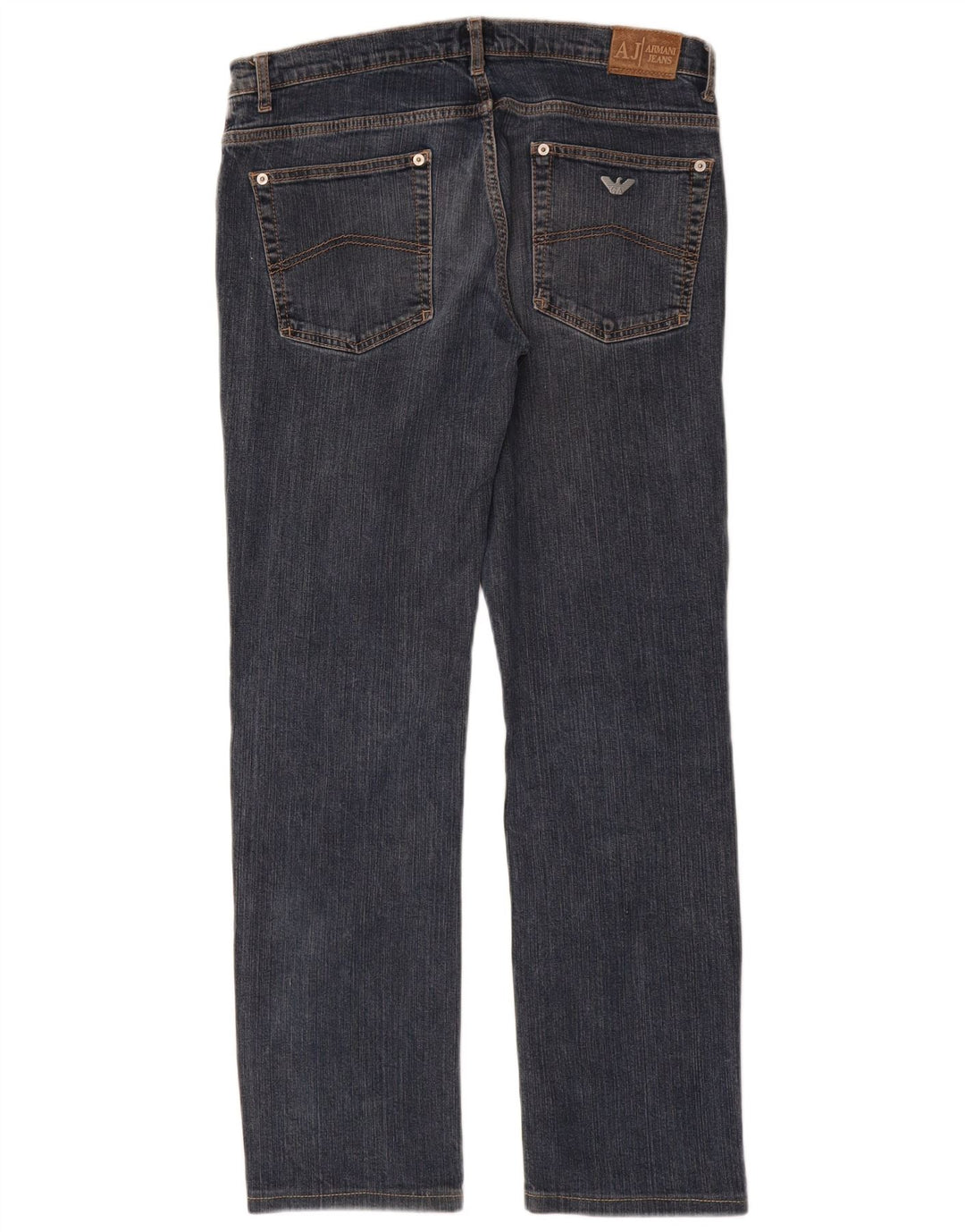 ARMANI JUNIOR gerade Jeans für Jungen, 15–16 Jahre, W32, L30, blaue Baumwolle