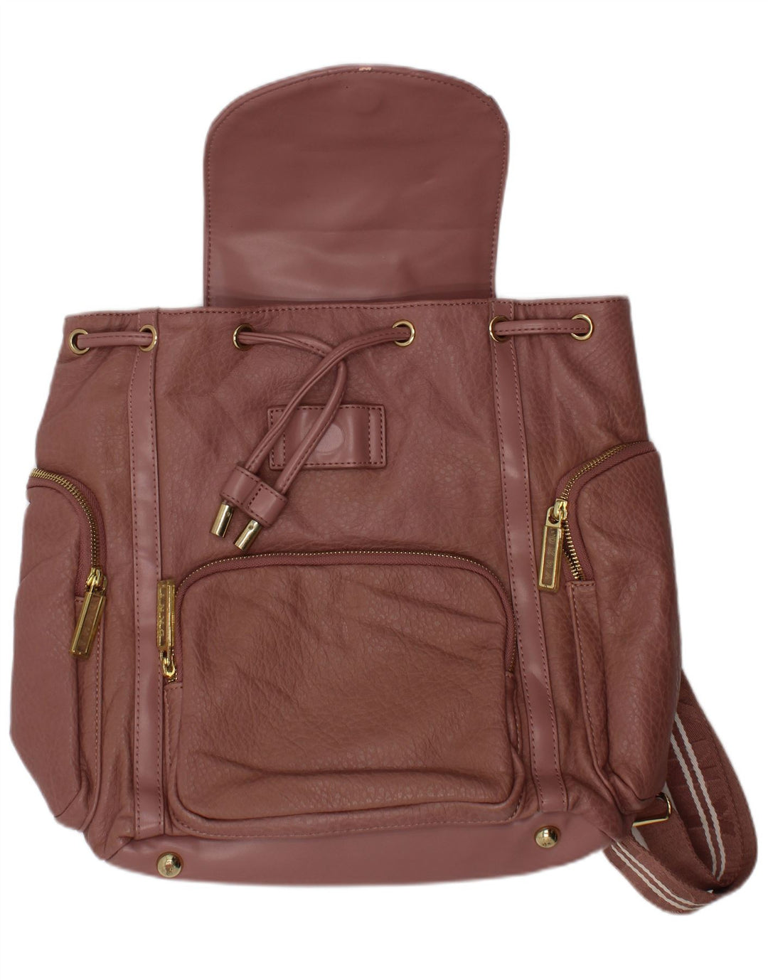 Dkny Damen-Rucksack aus Kunstleder, Einheitsgröße, rosa Polyurethan