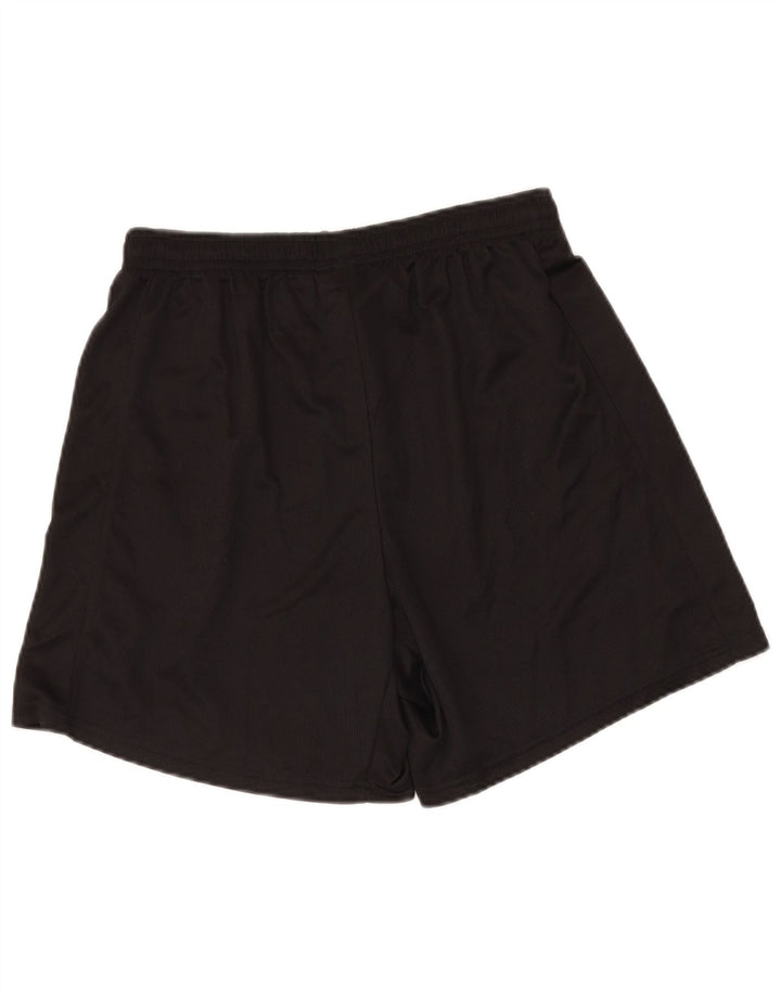 Puma Herren-Sportshorts, groß, schwarzes Farbblock-Polyester