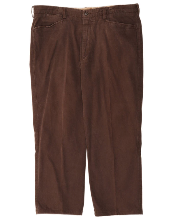 Henry Cottons Herren-Freizeithose, gerade, IT 54, 2XL, W42, L26, braun, Baumwolle