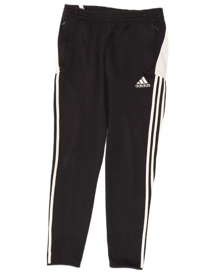 ADIDAS Herren Climalite-Trainingshose, groß, schwarzes Farbblock-Polyester