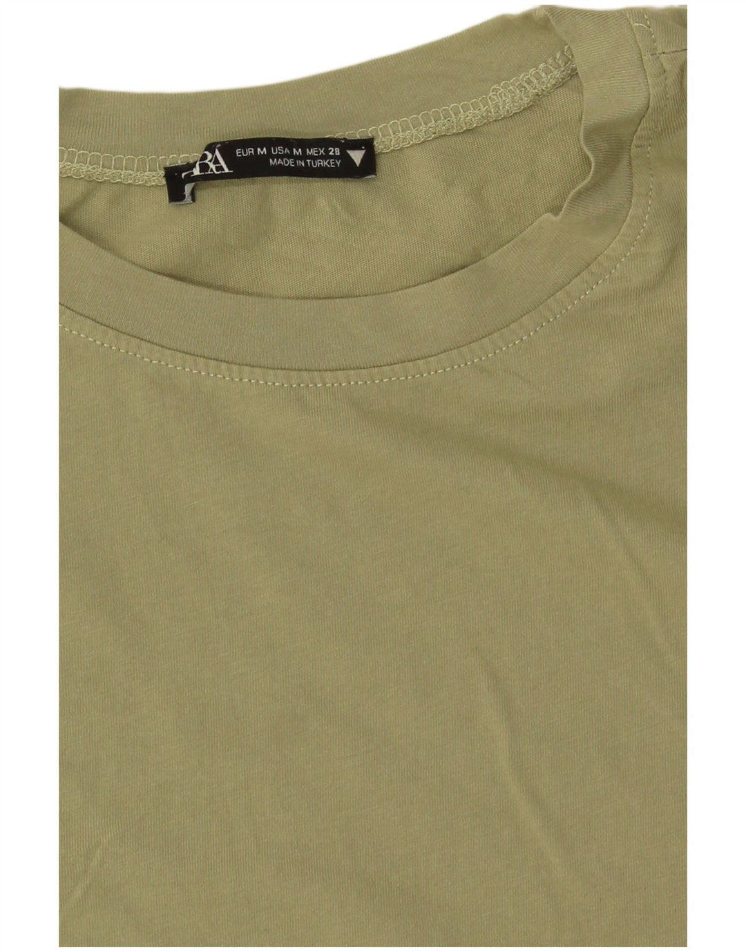 Zara Damen Crop Top UK 12 Mittelgrün