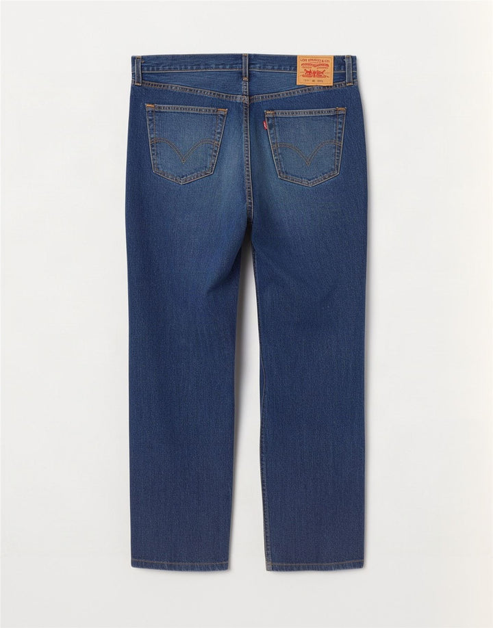 Levi's Herren 751 Straight Jeans W42 L34 Blaue Baumwolle