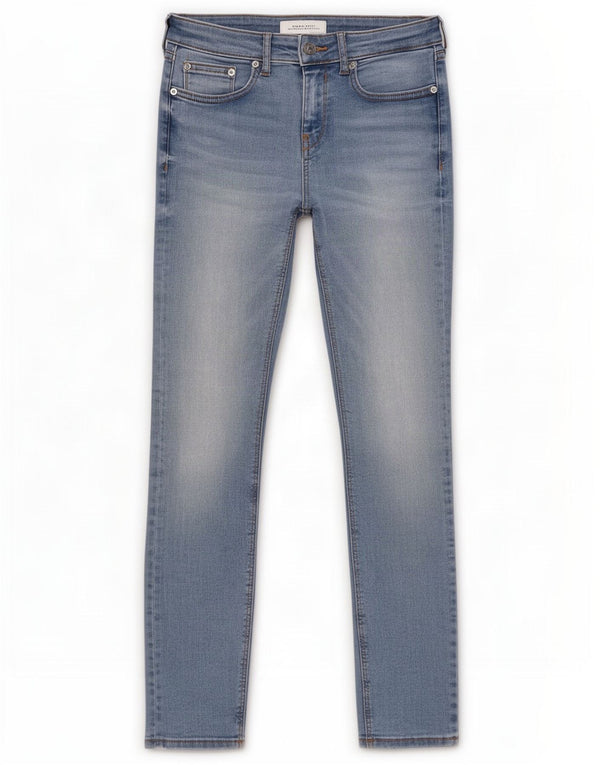 Zara Damen Skinny Jeans EU 38 Small W28 L27 Blau