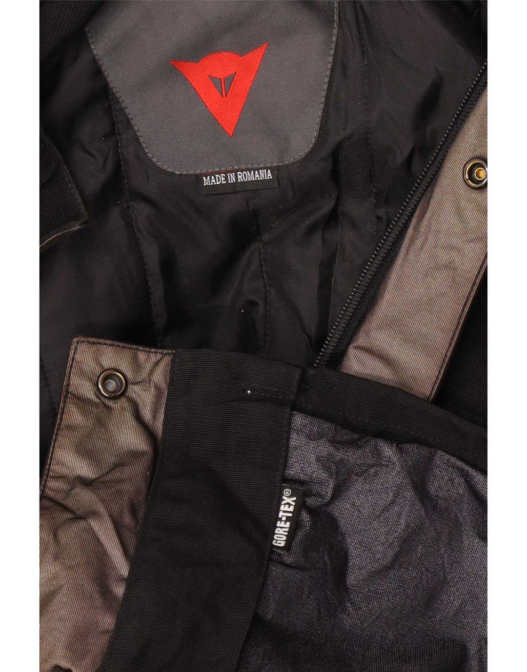 Dainese Herren Gore-Tex Racer Jacke UK 36 Small Schwarz