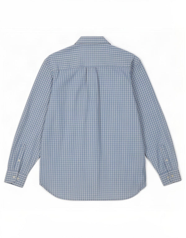 Emmanuel Schvili Damen Disney Graphic Shirt UK 16 Large Blue Gingham