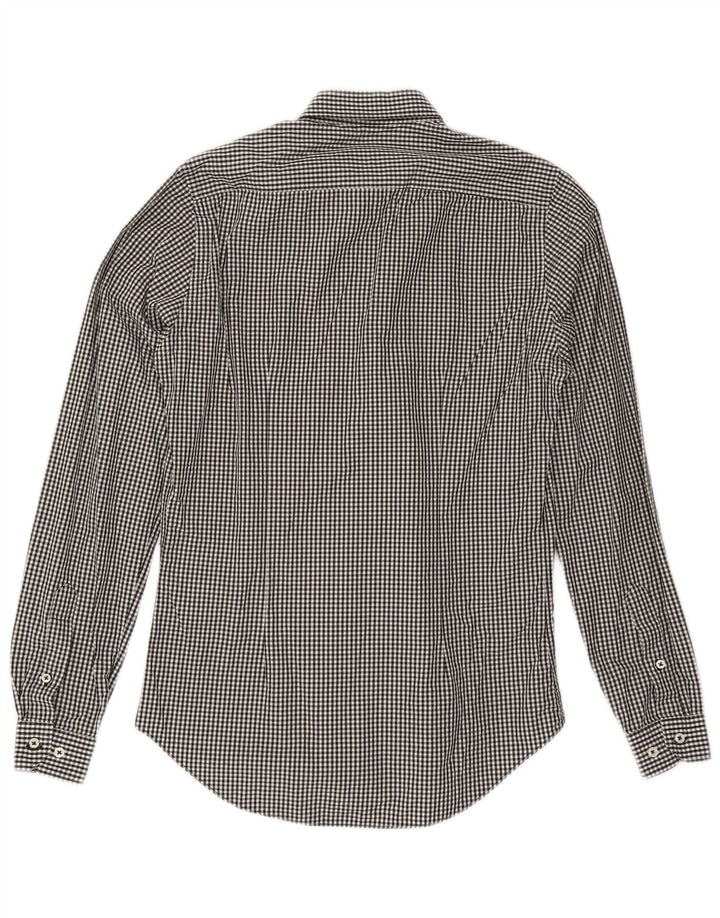Zara Herren Slim Fit Hemd Small Black Gingham