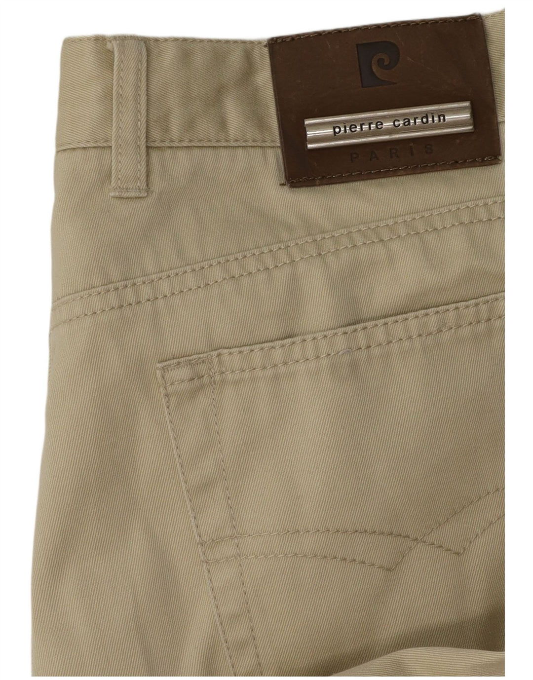 PIERRE CARDIN Gerade Freizeithose für Herren, W32, L31, Beige