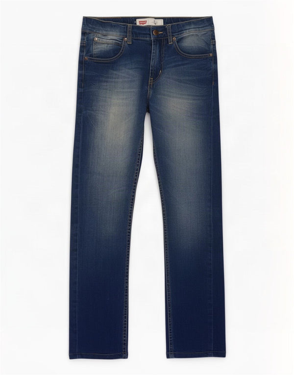 Levi's Jungen 511 Slim Jeans 15–16 Jahre W29 L28 Blaue Baumwolle
