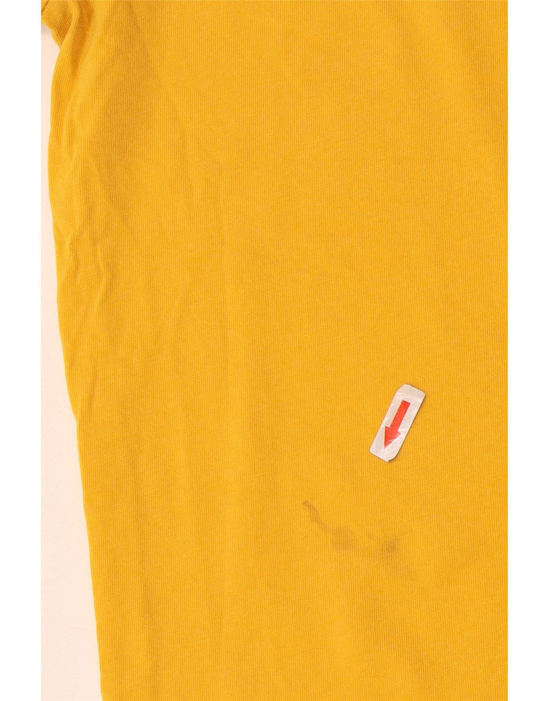 Adidas Herren T-Shirt Top mittelgelbe Baumwolle