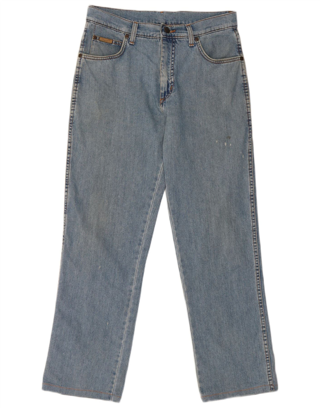 Wrangler Herren Texas Stretch Straight Jeans W32 L29 Blaue Baumwolle