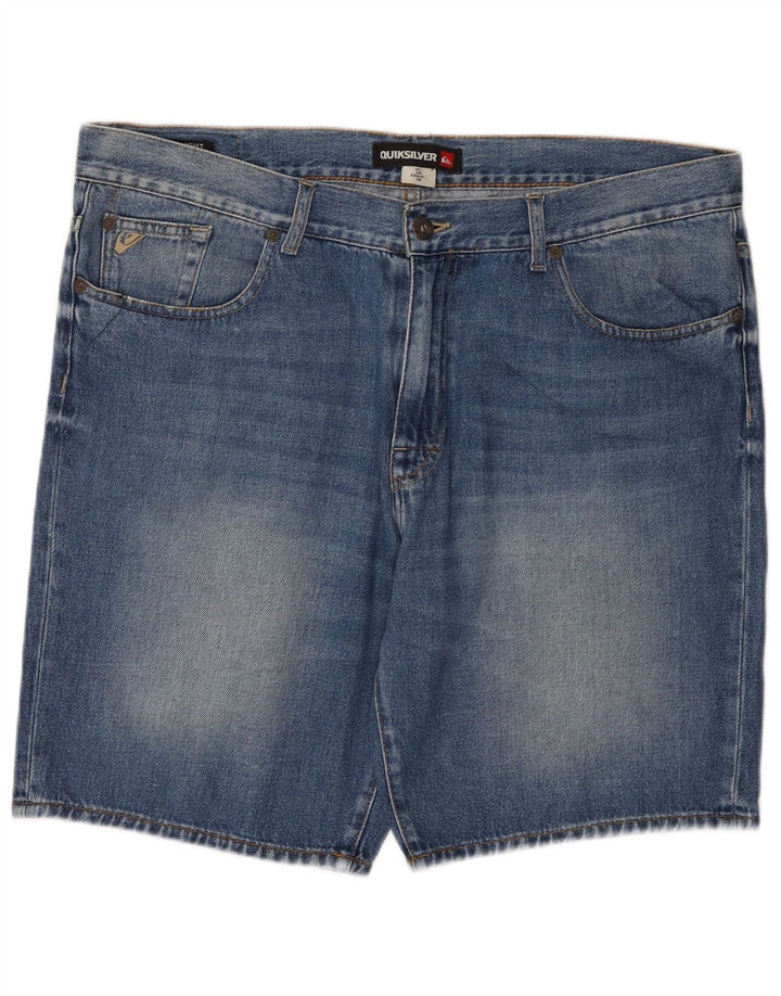 Quiksilver Herren-Jeansshorts W38 XL, blaue Baumwolle