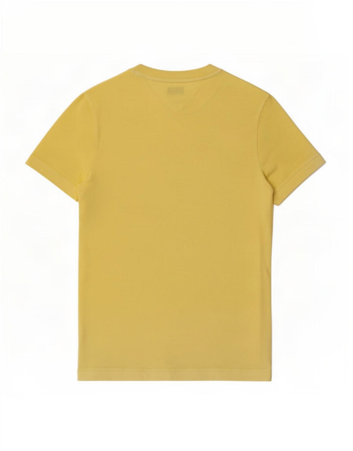 Tommy Hilfiger Herren Slim Fit T-Shirt Top Small Gelb