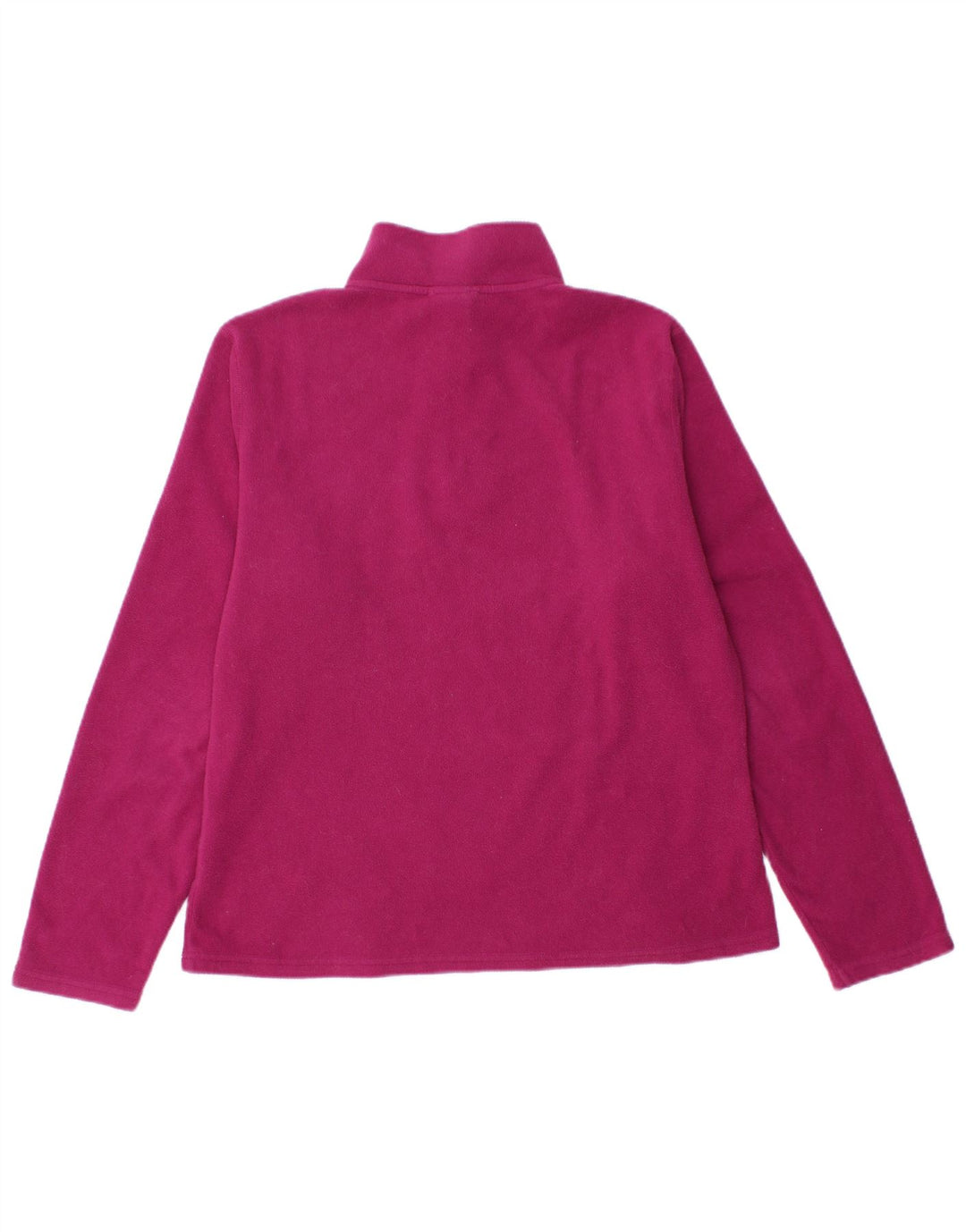 The North Face Damen-Fleecepullover mit Reißverschluss am Hals, UK 16, Größe L, Rosa, Polyester