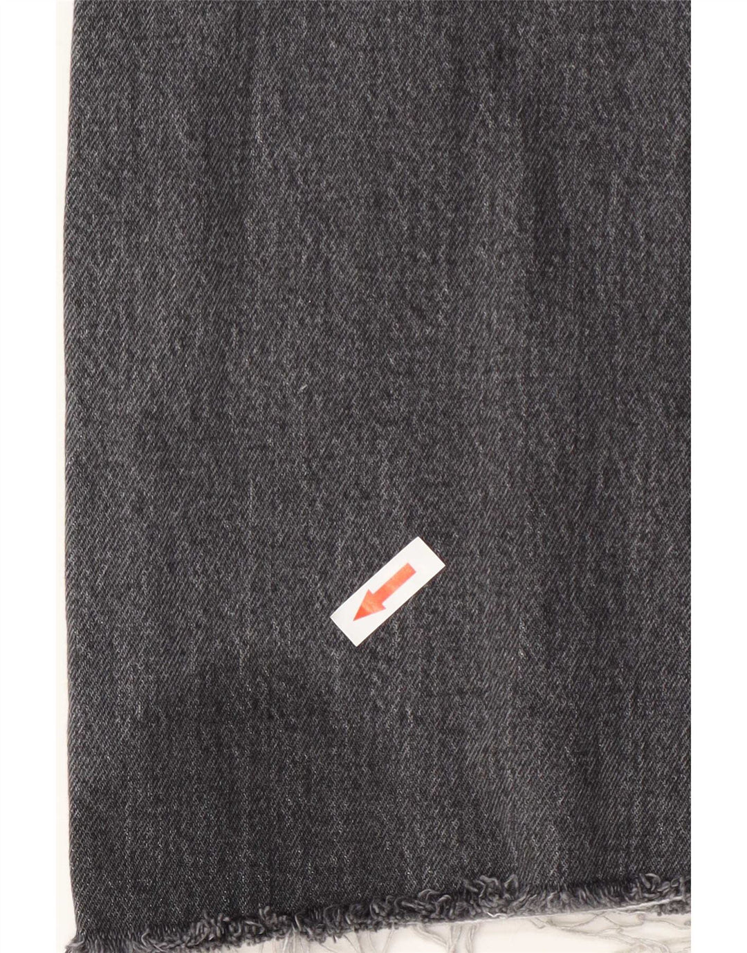 Levi's Damen Wedgie Straight Jeans W31 L26 Graue Baumwolle
