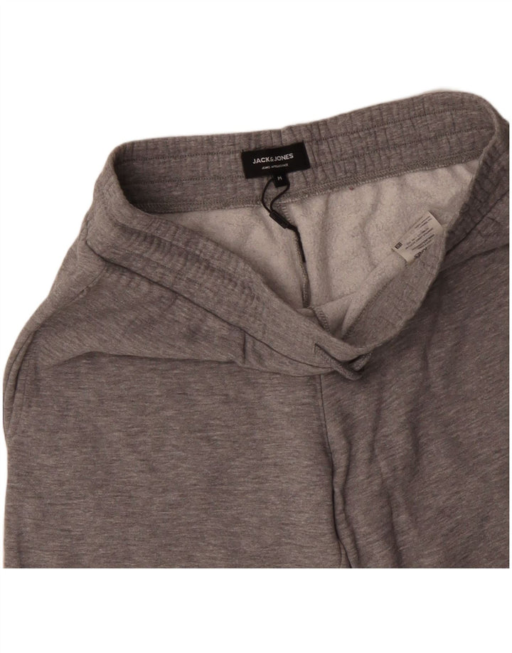 JACK & JONES Herren-Sportshorts aus mittelgrauer Baumwolle