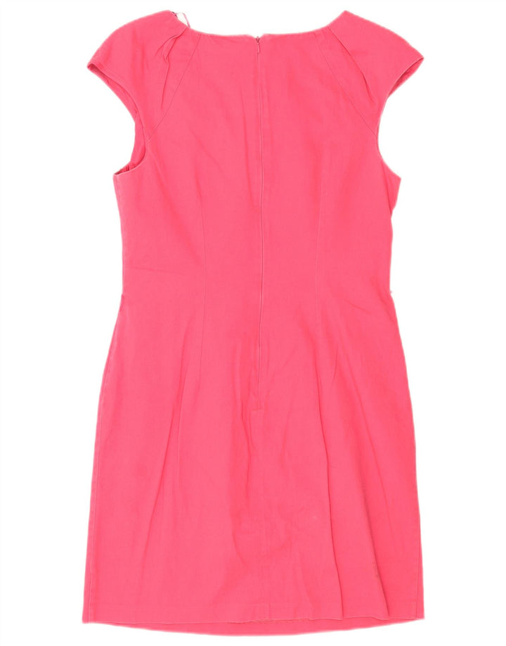 Oasis Damen Etuikleid UK 12 Mittelrosa