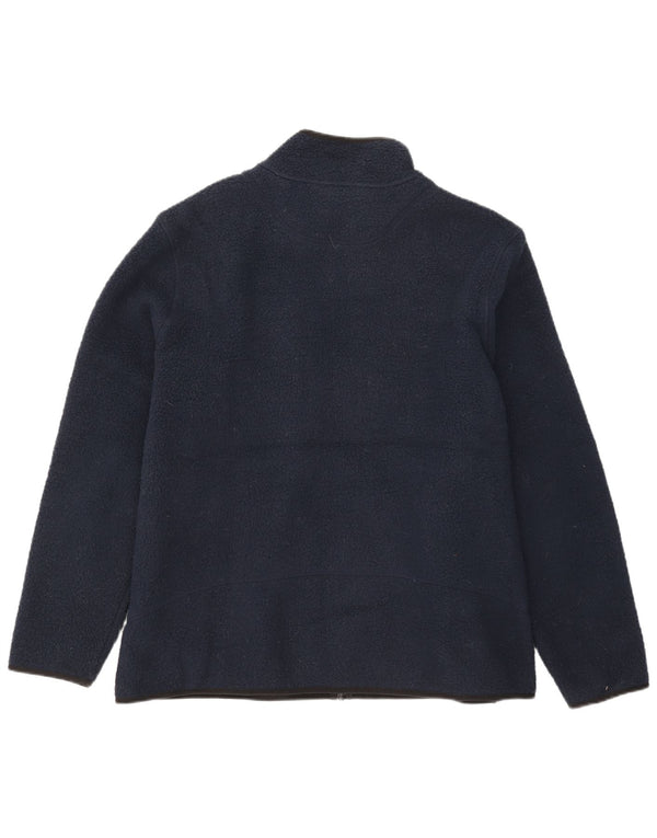 Marks & Spencer Herren Fleecejacke UK 46 3XL Marineblau Polyester