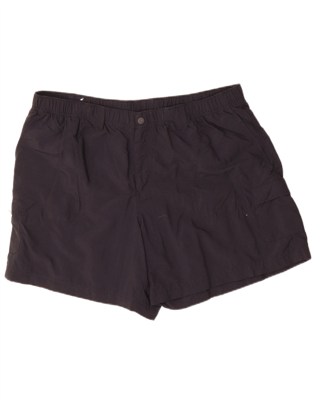 Columbia Herren Cargo-Shorts XL W38 Marineblaues Nylon